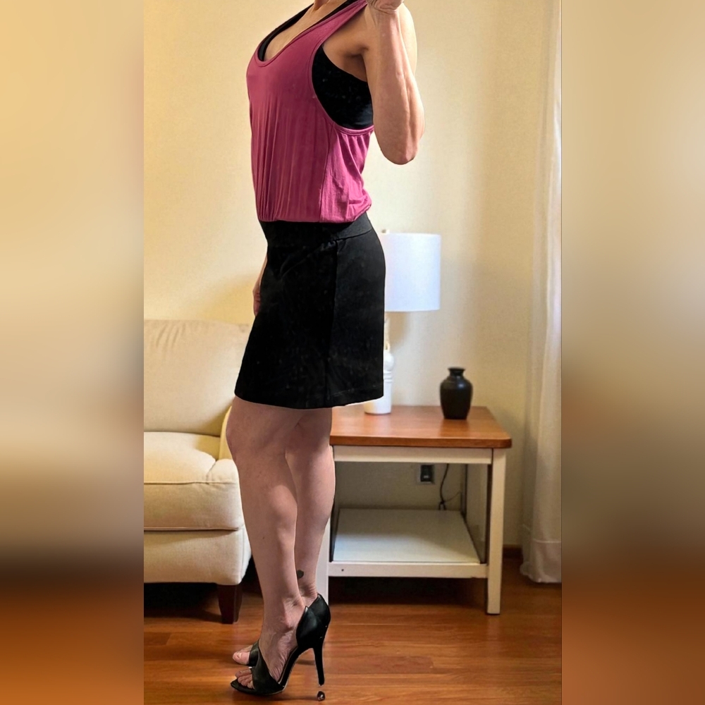 BCBGeneration Bicolor Tank Dress M